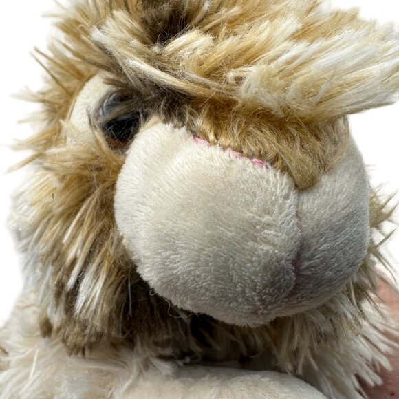 Dan Dee Collectors Choice 10”  brown variegated super soft bunny plush Easter - Picture 3 of 8